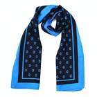 Ad Chinese Manufacture High Quality Hand Print Silk Scarf Custom