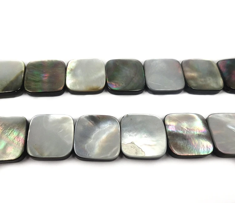 12mm 1Strand Approx. 15.5" Peacock Abalone Shell Loose Coin Beads Black Shell Bead Heart Shape Mother of Pearl Bead DIY Jewelry