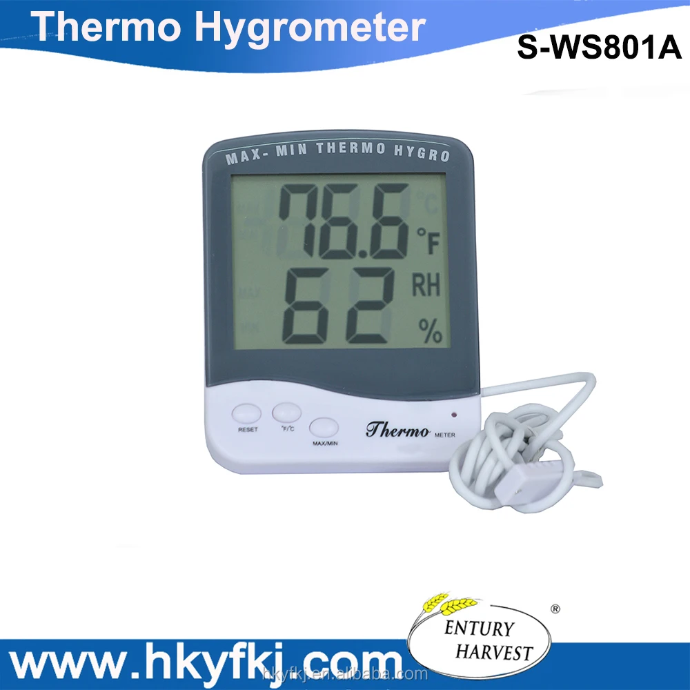 digital max / min thermometer hygrometer