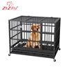 Heavy Duty Stainless Steel Large Metal Pet Dog Kennels Cages House With Wheels