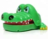 Large Crocodile Mouth Bite Finger Game Toys Funny Shark Bulldog Dentist Bite Finger Game Joke Toy for Kids Family Prank