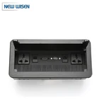 Multiple Electrica Rotatable Desktop Power Flip Socket
