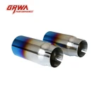 Support for custom car exhaust muffler tip gold