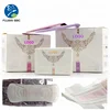 High end lady herbal sanitary pads sterilized antibacterial soft touch cotton feel free sanitary napkin with negative ion anion