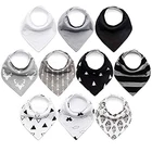 2019 hot sell customize high quality baby organic bandana bib