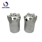 Zhuzhou hot selling solid tool drill mining hard rock grinder dth carbide hammer tapered core button bit