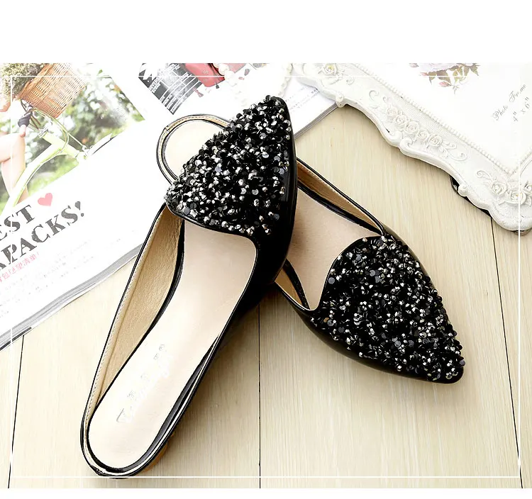 Taomengsi 2021 Sequined Fashion Cool Patent Leather 