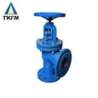 China supplier high quality 3/4 pressure relief angle disc check valve for oil field