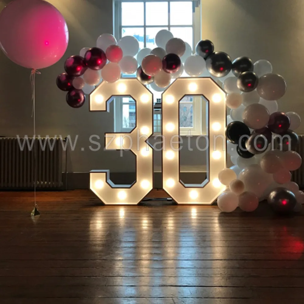 giant letters for party