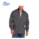 Men's FR Flame Resistant Long Sleeve Two Pocket Work Shirt