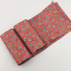 Men Fashion Screen Printed Scarf 100% Real Silk OEM Customised