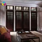 Double Rope Classic Wood Horizontal Window Venetian Blinds