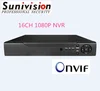 16ch 1080P NVR with HDMI VGA output support onvif