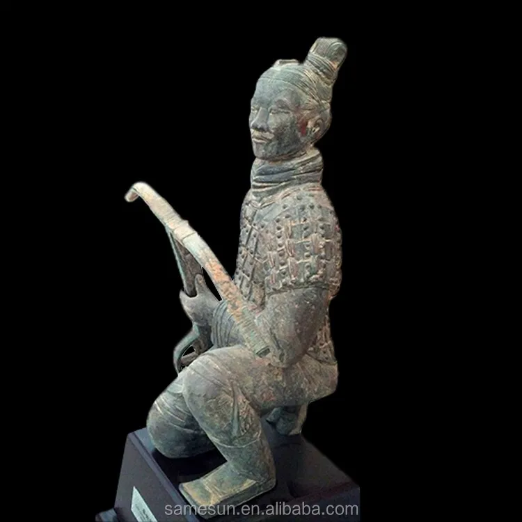 meilun art crafts kneeling archer terracotta warrior statue