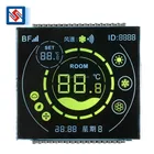 Custom 3 Inch 7 Segment Positive Lcd Display Square VA Display Screen Digit Graphic Lcd Display Panel for Monitor