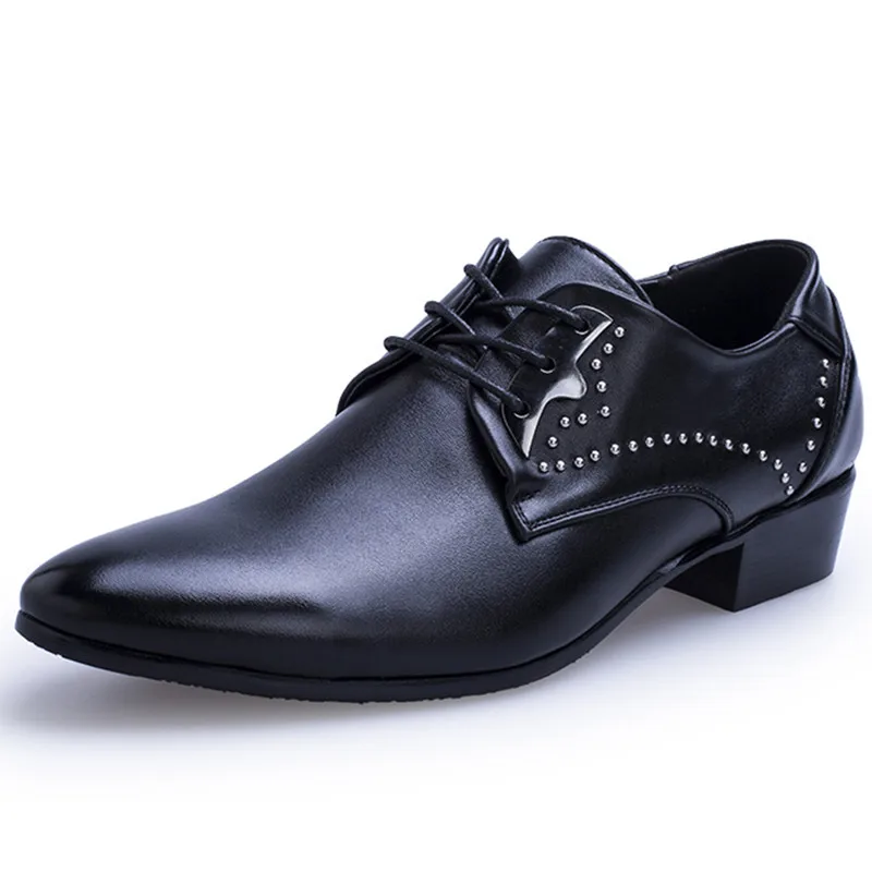 New 2015 Oxford Shoes Men Leather Fashion Italian Bullock Social Dress Shoes For Man Sapatos Masculinos Summer Black Size 38-43