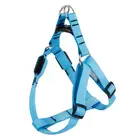 Blue LED dog harness pet harness nylon material with flashing lights