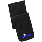 Polyester Fleece Scarf Custom Ladies 100% Polyester Fleece Pocket Scarf