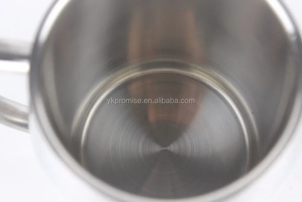 1000ml double wall barrel shaped 18/8 stainless steel beer mug