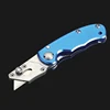 Gift Promotion Mini Folding Pocket Utility Knife - Heavy Duty Box Cutter, Quick Change Blades, Lock-Back Design