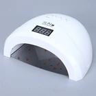 Uv Nail RISESUN SUN1S LCD Display Auto Sensor Dry Fast Different Colors Manicure Led UV Gel Sun Nail Lamp