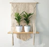 Macrame Plant Hanger Rope Flower Pot Basket Holder Wall Hanging with Tassels 4mm Cotton Rope
