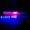 Wholesale customized LOGO bar party different color lighted flashing led glow stick with white handle