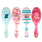 High Quality Customized Massage Pink Hair Color Comb, Anti-Static Hair Brush