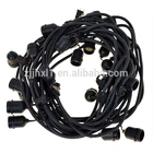 Rainproof Holiday Wedding Indoor Christmas Decoration RGB LED String Lights With US EU Plug