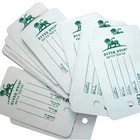 Personnalisé Étiquettes En Aluminium die cut forme spéciale