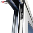 Aluminium Entrance Sliding Doors with screen door