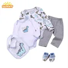 Wholesale Blue 6 PCS New Born Baby Clothing Set