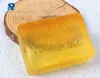 Customized in different colors home use transparent glycerin bath soap
