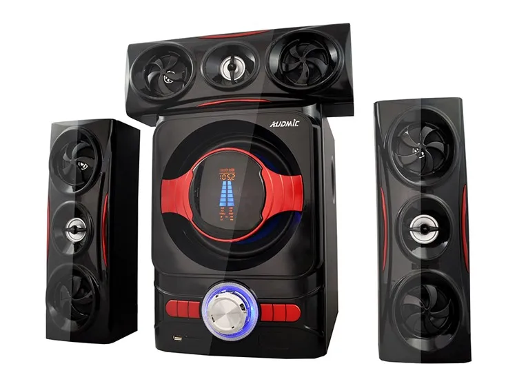 Excellent sound 3.1 home theater speaker system, bluetooth speaker with usb sd fm remote - ANKUX.COM