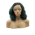 10 inch heat resistant lace wig brazilian virgin body wave hair
