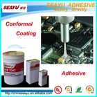 uv 3342 LV-free solvent uv conformal coating adhesive with uv and moisture cured