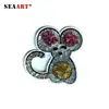 Embroidery Stone Crystals Sequin Mouse Patches