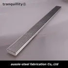 Wholesale 304/316 Stainless Steel Linear Floor Drain / Shower Drain