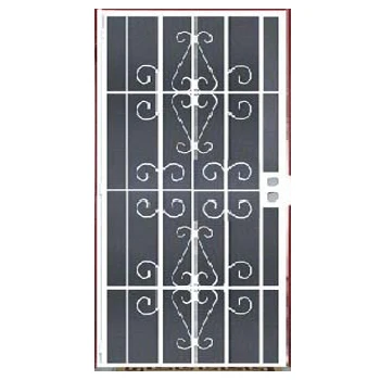 high quality and low price iron single door steel security main door design