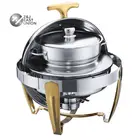 Latest design roll top chafing dish Equipment Hotel