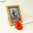 5*7 Open MDF Wood Photo Frame Natural Wood Frame