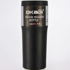 2019 Amazon bestseller stock mug black blue orange coffee mug stainless steel beer cup with pressing lid