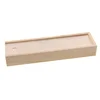 Creative Toys Unfinished Wood Gift Jewelry Box Pencil Case DIY Painting
