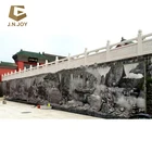 JN-RT-MS25 outdoor metal relief sculpture 3d wall sculpture