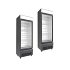 Commercial Upright Beauty Glass Door Pepsi Beverage Monster Drink Display Mini Fridge Refrigerator