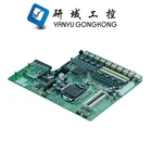 Shenzhen Intel 8 Gigabit Ethernet Ports VPN SFP intel i3 i5 i7 network 1U mini itx motherboard with 8 lan port Server