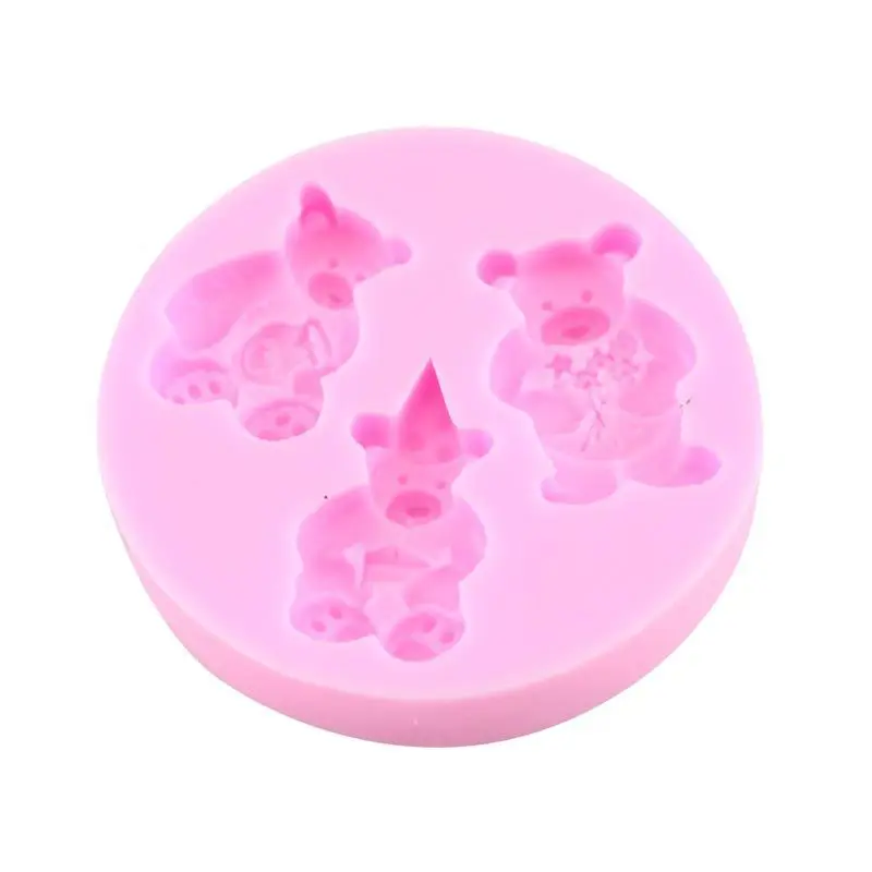 Liquid silicone mold cake chocolate chip mold DIY baking tool Cake Decoration - Three Bears taobao 1688 agent