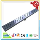 easy cleaning vertical outlet linear shower drain