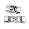 new design stainless steel cross magnetic clasp for jewelry making