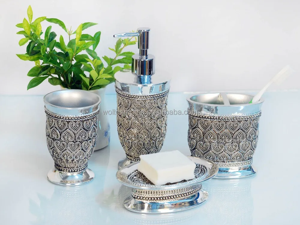 polyresin bath gift set/bath accessories/bathroom set